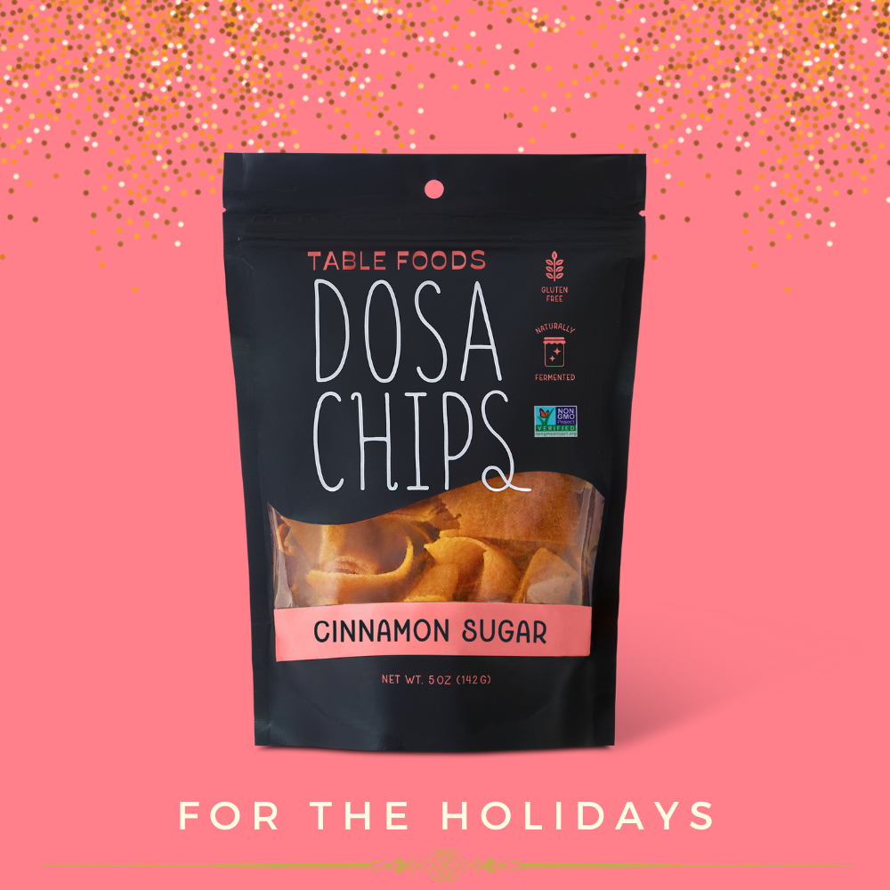 Cinnamon Sugar Dosa Chips (3 bags)- limited holiday run